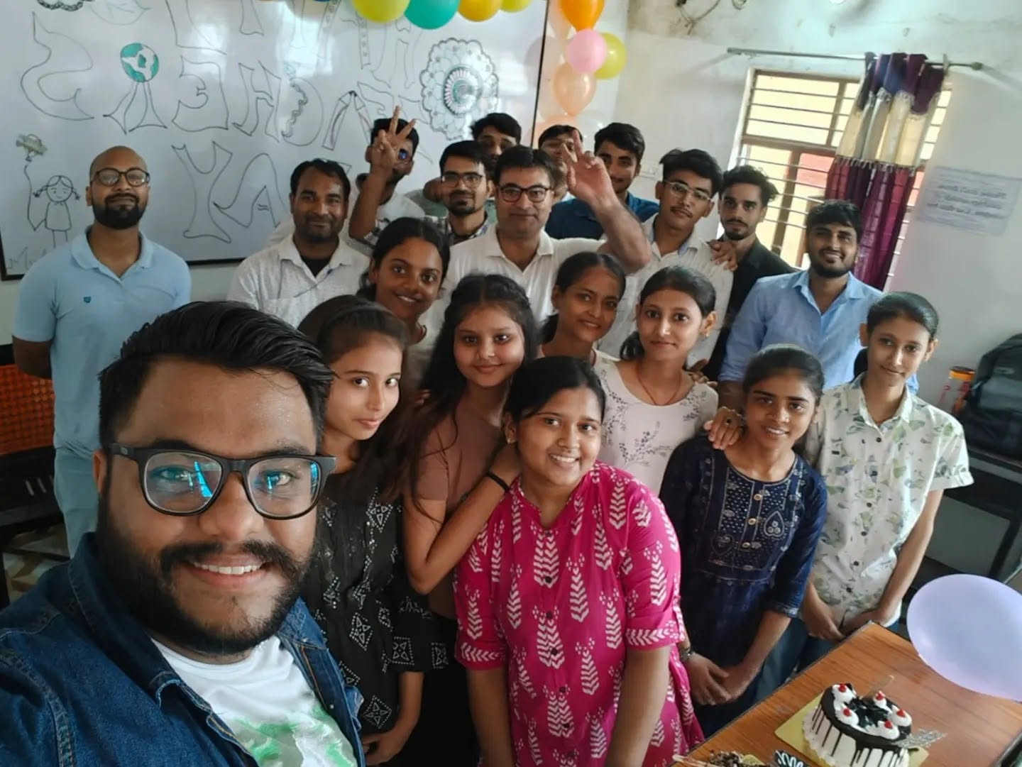 Teachers' Day Cake Cutting & Joy